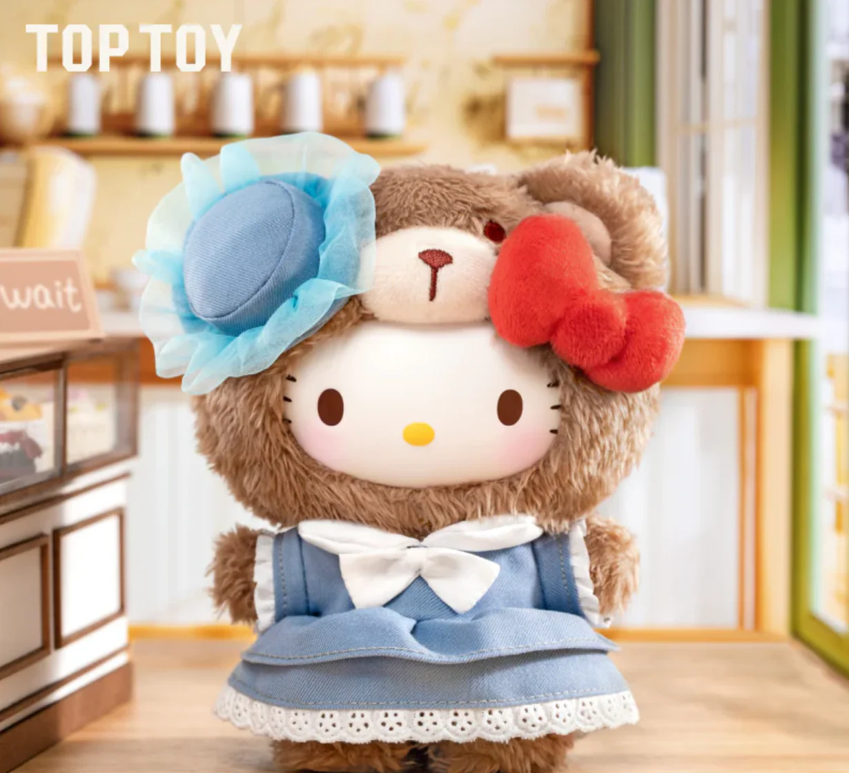 Top Toy Sanrio Afternoon Tea Series Vinyl Plush Keychains Gift Blind Box - Image 11